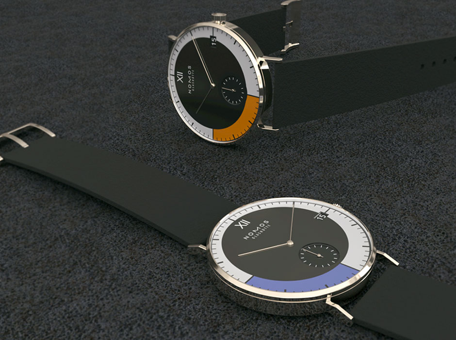 Nomos Ziffernblatt 3