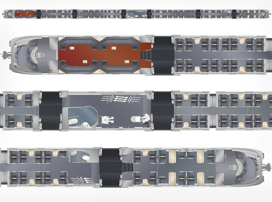 Grundrisse Bombardier 1