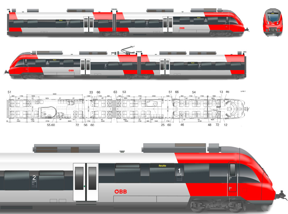 Seitenriss Exterieur Bombardier